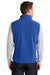 Port Authority F219 Mens Full Zip Fleece Vest True Royal Blue Model Back