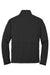 Port Authority F222 Mens Full Zip Fleece Jacket Black Flat Back