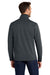 Port Authority F222 Mens Full Zip Fleece Jacket Graphite Grey Model Back
