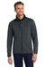 Port Authority F222 Mens Full Zip Fleece Jacket Graphite Grey Model Front