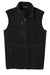 Port Authority F228 Mens R-Tek Pro Pill Resistant Fleece Full Zip Vest Black Flat Front