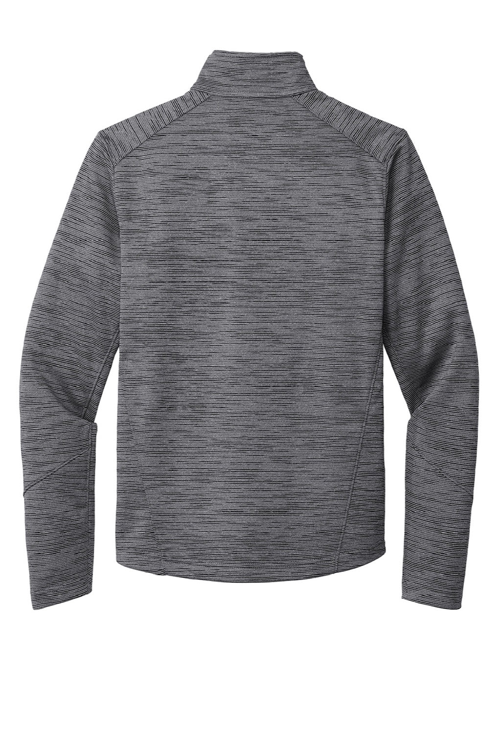 Port Authority F231 Mens Full Zip Fleece Jacket Black Flat Back