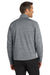 Port Authority F231 Mens Full Zip Fleece Jacket Grey Model Back