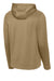 Sport-Tek F244 Mens Sport-Wick Moisture Wicking Fleece Hooded Sweatshirt Hoodie w/ Pouch Pocket Coyote Brown Flat Back