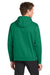 Sport-Tek F244 Mens Sport-Wick Moisture Wicking Fleece Hooded Sweatshirt Hoodie w/ Pouch Pocket Kelly Green Model Back