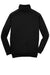 Sport-Tek F247 Mens Tech Moisture Wicking Fleece 1/4 Zip Sweatshirt w/ Pocket Black Flat Back