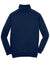 Sport-Tek F247 Mens Tech Moisture Wicking Fleece 1/4 Zip Sweatshirt w/ Pocket True Navy Blue Flat Back