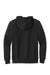 Sport-Tek F281 Mens Fleece Hooded Sweatshirt Hoodie w/ Pouch Pocket Black Flat Back