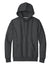 Sport-Tek F281 Mens Fleece Hooded Sweatshirt Hoodie w/ Pouch Pocket Heather Graphite Grey Flat Front