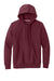 Sport-Tek F281 Mens Fleece Hooded Sweatshirt Hoodie w/ Pouch Pocket Maroon Flat Front
