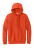 Sport-Tek F281 Mens Fleece Hooded Sweatshirt Hoodie w/ Pouch Pocket Orange Flat Front
