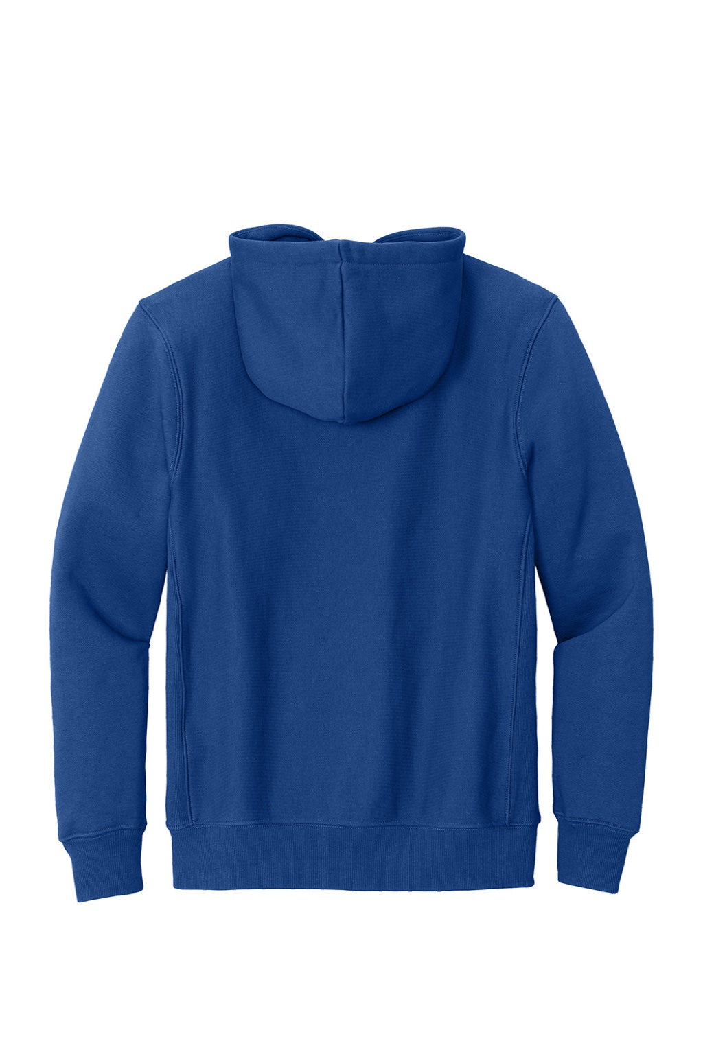 Sport-Tek F281 Mens Fleece Hooded Sweatshirt Hoodie w/ Pouch Pocket Royal Blue Flat Back