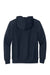 Sport-Tek F281 Mens Fleece Hooded Sweatshirt Hoodie w/ Pouch Pocket True Navy Blue Flat Back