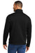 Port Authority F426 Mens Arc Pill Resistant Sweater Fleece 1/4 Zip Jacket Deep Black Model Back