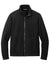 Port Authority F428 Mens Arc Pill Resistant Sweater Fleece Full Zip Jacket Deep Black Flat Front