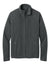 Port Authority F700 Mens C-FREE Raglan Pill Resistant Fleece Full Zip Jacket Steel Grey Flat Front