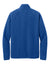 Port Authority F700 Mens C-FREE Raglan Pill Resistant Fleece Full Zip Jacket True Royal Blue Flat Back