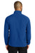 Port Authority F700 Mens C-FREE Raglan Pill Resistant Fleece Full Zip Jacket True Royal Blue Model Back