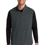 Port Authority Mens C-FREE Fleece Full Zip Vest - Steel Grey - COMING SOON