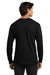 Gildan G2400/2400 Mens Ultra Long Sleeve Crewneck T-Shirt Black Model Back