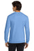 Gildan G2400/2400 Mens Ultra Long Sleeve Crewneck T-Shirt Carolina Blue Model Back