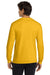 Gildan G2400/2400 Mens Ultra Long Sleeve Crewneck T-Shirt Gold Model Back