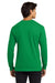 Gildan G2400/2400 Mens Ultra Long Sleeve Crewneck T-Shirt Irish Green Model Back
