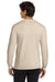 Gildan G2400/2400 Mens Ultra Long Sleeve Crewneck T-Shirt Natural Model Back