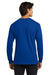 Gildan G2400/2400 Mens Ultra Long Sleeve Crewneck T-Shirt Royal Blue Model Back