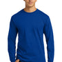 Gildan Mens Ultra Long Sleeve Crewneck T-Shirt - Royal Blue