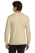 Gildan G2400/2400 Mens Ultra Long Sleeve Crewneck T-Shirt Sand Model Back