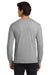 Gildan G2400/2400 Mens Ultra Long Sleeve Crewneck T-Shirt Sport Grey Model Back