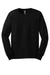 Gildan G2400/2400 Mens Ultra Long Sleeve Crewneck T-Shirt Black Flat Front