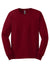 Gildan G2400/2400 Mens Ultra Long Sleeve Crewneck T-Shirt Cardinal Red Flat Front
