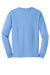 Gildan G2400/2400 Mens Ultra Long Sleeve Crewneck T-Shirt Carolina Blue Flat Back