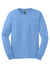 Gildan G2400/2400 Mens Ultra Long Sleeve Crewneck T-Shirt Carolina Blue Flat Front