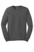 Gildan G2400/2400 Mens Ultra Long Sleeve Crewneck T-Shirt Charcoal Grey Flat Front