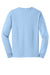 Gildan G2400/2400 Mens Ultra Long Sleeve Crewneck T-Shirt Light Blue Flat Back