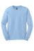 Gildan G2400/2400 Mens Ultra Long Sleeve Crewneck T-Shirt Light Blue Flat Front