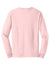 Gildan G2400/2400 Mens Ultra Long Sleeve Crewneck T-Shirt Light Pink Flat Back