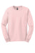 Gildan G2400/2400 Mens Ultra Long Sleeve Crewneck T-Shirt Light Pink Flat Front