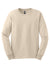 Gildan G2400/2400 Mens Ultra Long Sleeve Crewneck T-Shirt Natural Flat Front