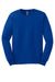 Gildan G2400/2400 Mens Ultra Long Sleeve Crewneck T-Shirt Royal Blue Flat Front