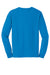 Gildan G2400/2400 Mens Ultra Long Sleeve Crewneck T-Shirt Sapphire Blue Flat Back