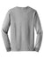 Gildan G2400/2400 Mens Ultra Long Sleeve Crewneck T-Shirt Sport Grey Flat Back