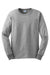 Gildan G2400/2400 Mens Ultra Long Sleeve Crewneck T-Shirt Sport Grey Flat Front