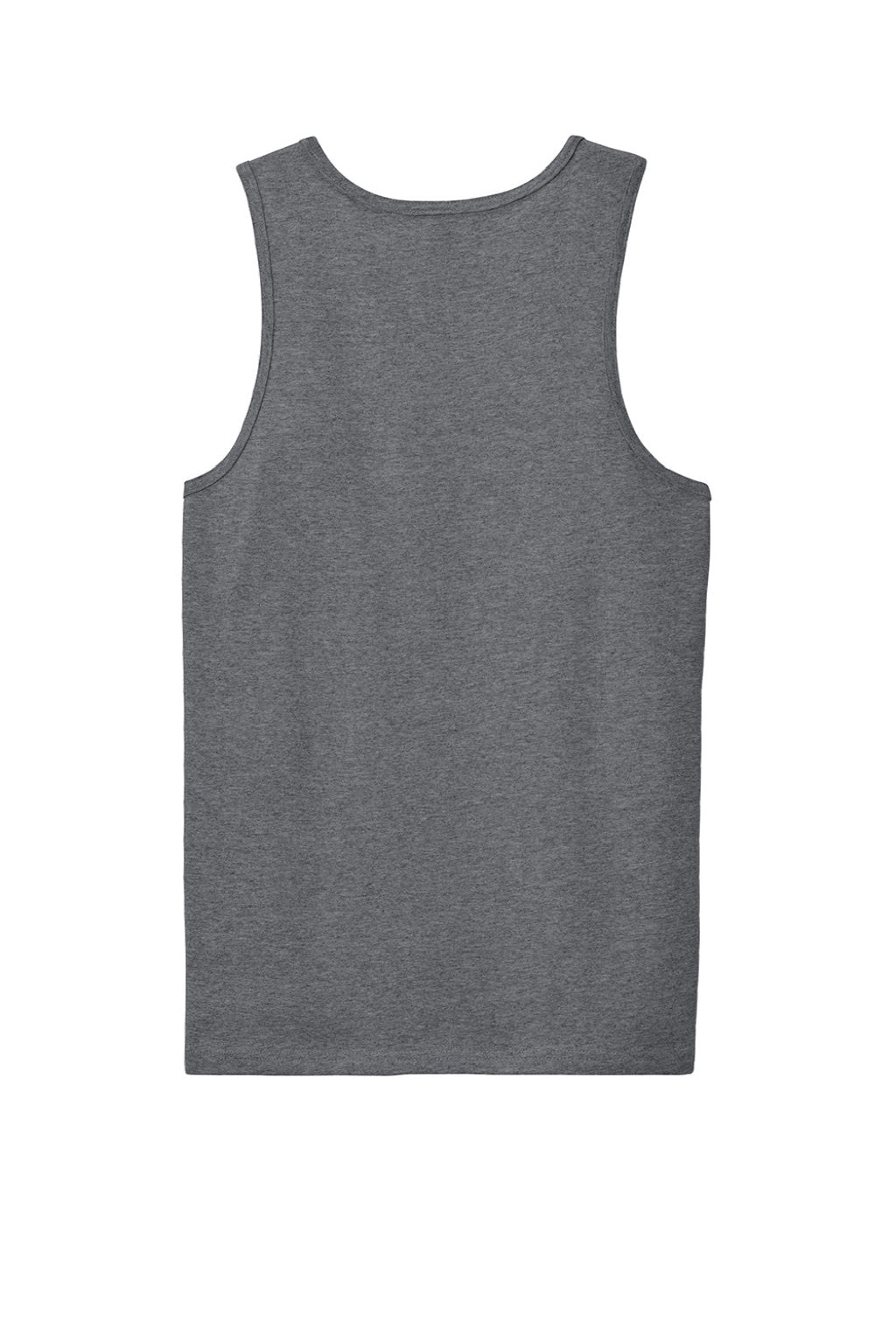 Gildan G5200/5200 Mens Tank Top Heather Graphite Grey Flat Back
