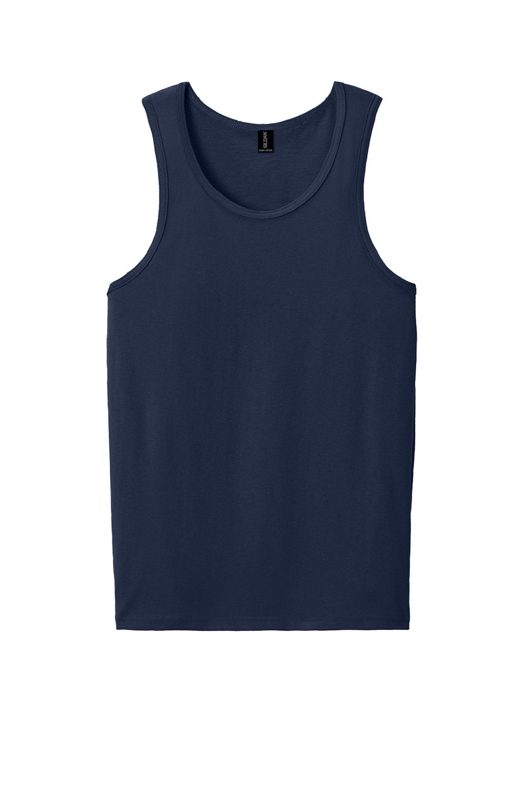 Gildan G5200/5200 Mens Tank Top Navy Blue Flat Front