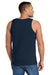 Gildan G5200/5200 Mens Tank Top Navy Blue Model Back