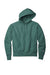 Champion GDS101 Mens Reverse Weave Garment Dyed Hooded Sweatshirt Hoodie w/ Pouch Pocket Cactus Green Flat Front